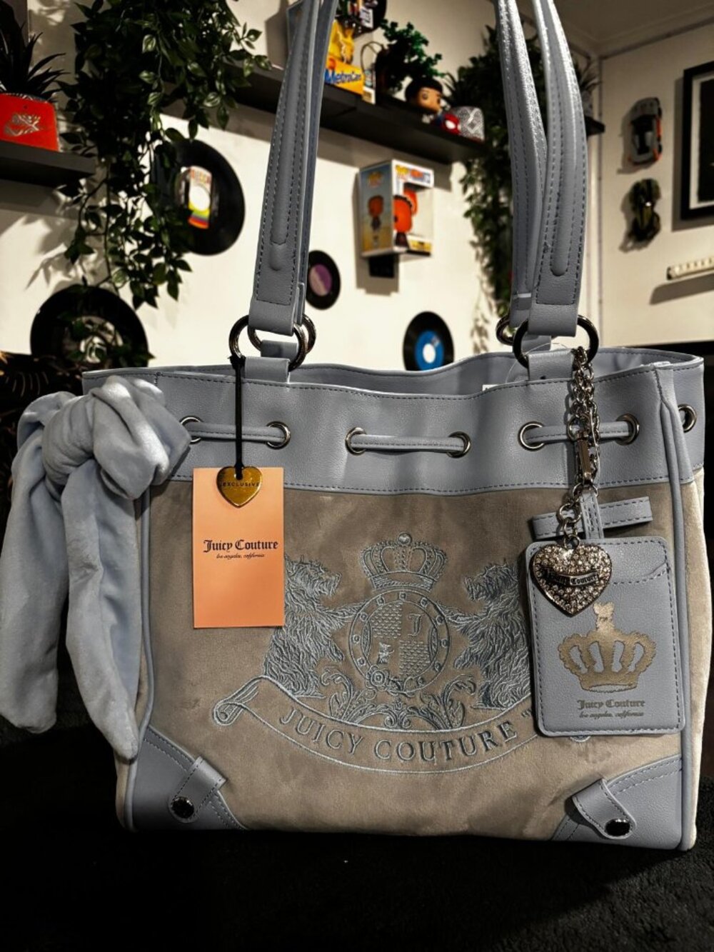 Juicy Couture Daydreamer Bag in Dove Grey